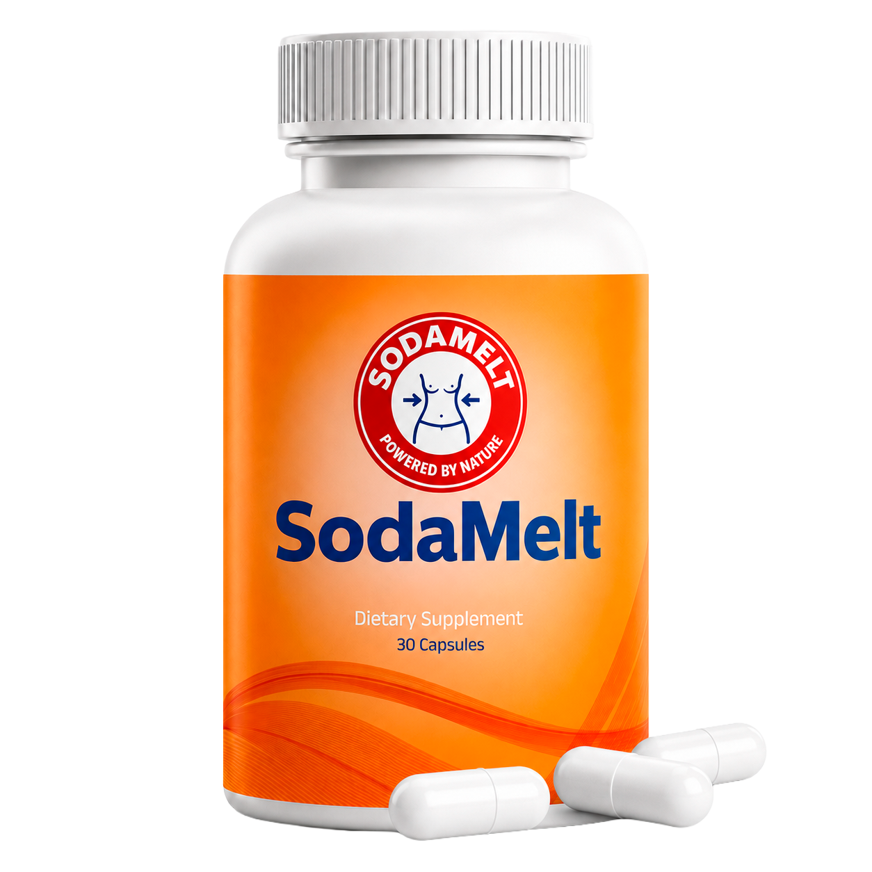 SodaMelt bottle with capsules